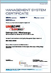 Unirope Mississauga ISO 9001 Certificate
