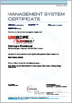 Unirope Montreal ISO 9001 Certificate